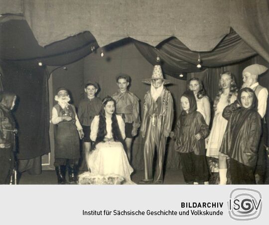 Theateraufführung in der Mittelschule Bockau