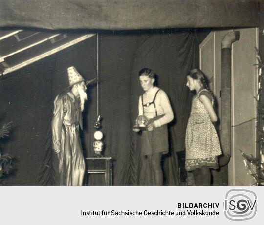 Theateraufführung in der Mittelschule Bockau