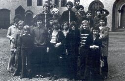 Bild: Klassenfoto von Schülern aus Bockau