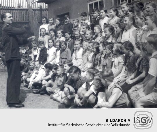 Chor der Schule in Bockau