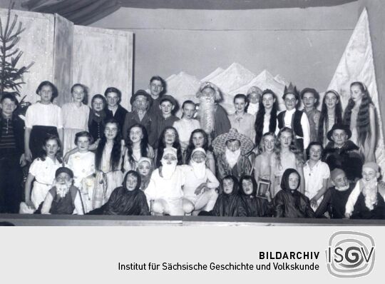 Theateraufführung in der Mittelschule Bockau