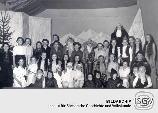 Theateraufführung in der Mittelschule Bockau