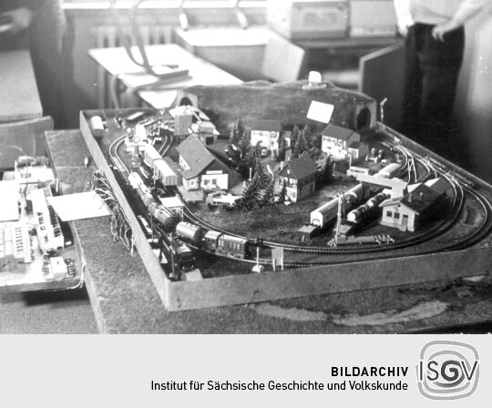 Ausstellung zum 60. Jahrestag der Oktoberrevolution in der Schule Bockau