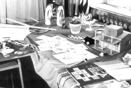 Bild: Ausstellung zum 60. Jahrestag der Oktoberrevolution in der Schule Bockau