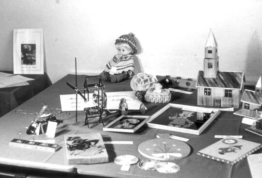 Ausstellung zum 60. Jahrestag der Oktoberrevolution in der Schule Bockau