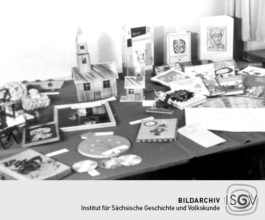 Ausstellung zum 60. Jahrestag der Oktoberrevolution in der Schule Bockau