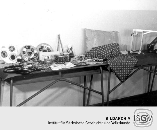 Ausstellung zum 60. Jahrestag der Oktoberrevolution in der Schule Bockau