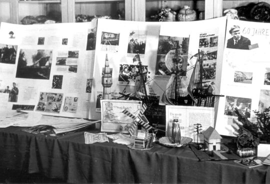 Ausstellung zum 60. Jahrestag der Oktoberrevolution in der Schule Bockau
