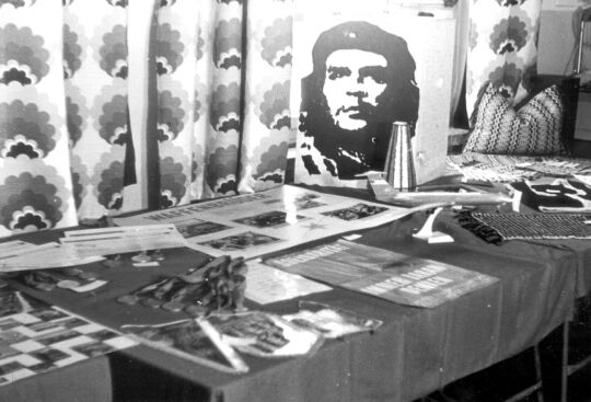 Ausstellung zum 60. Jahrestag der Oktoberrevolution in der Schule Bockau