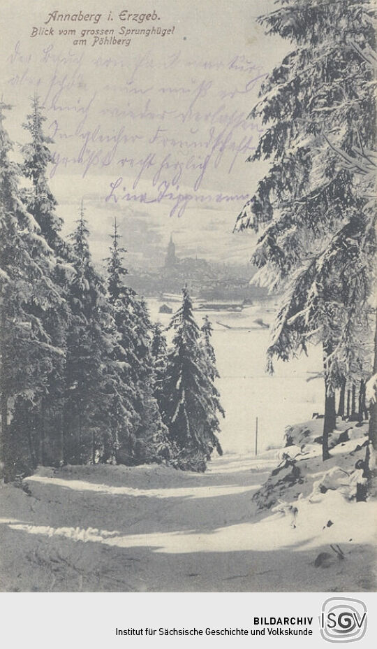 Postkarte aus Annaberg i. Erzgeb.