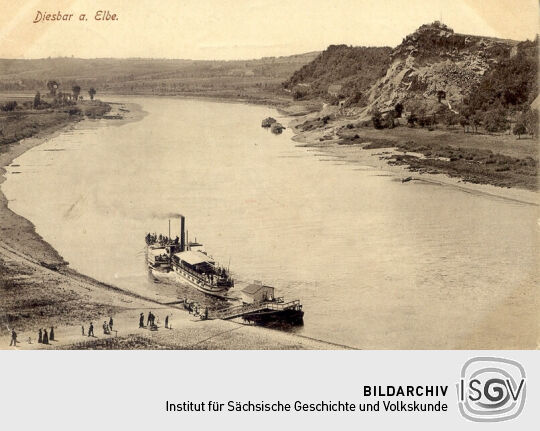 Postkarte - Diesbar a. Elbe