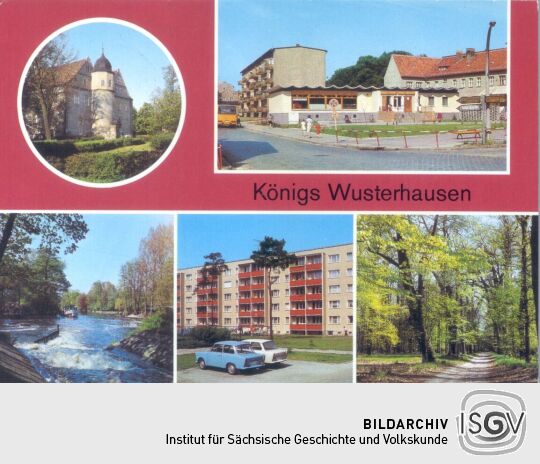 Postkarte: Königs Wusterhausen