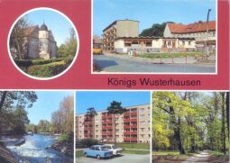 Postkarte: Königs Wusterhausen