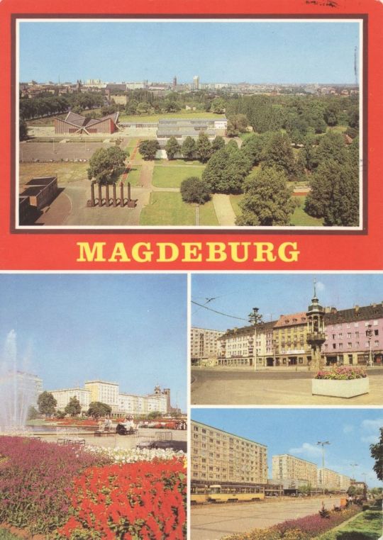 Postkarte: Magdeburg