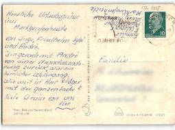 Postkarte 'Markgrafenheide'