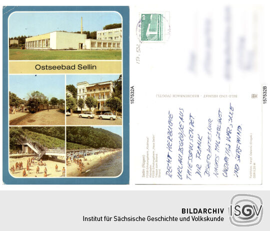 Postkarte 'Ostseebad Sellin'