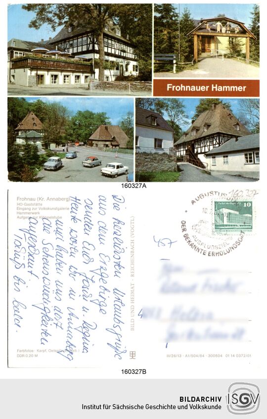 Postkarte 'Frohnauer Hammer'