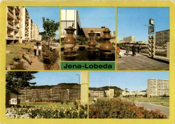 Postkarte: Jena-Lobeda