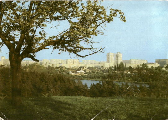 Postkarte: Halle-Neustadt