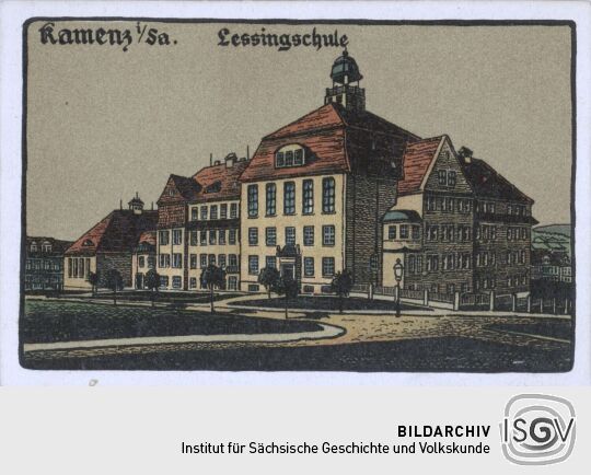 Postkarte aus Kamenz