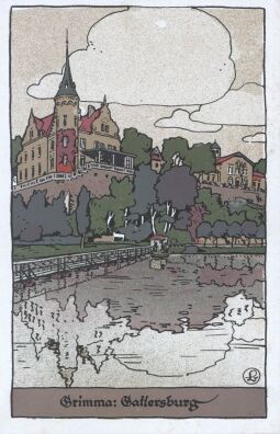 Bild: Postkarte aus Grimma