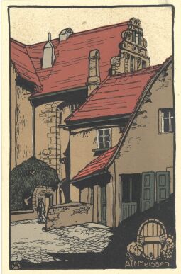 Bild: Postkarte aus Meißen