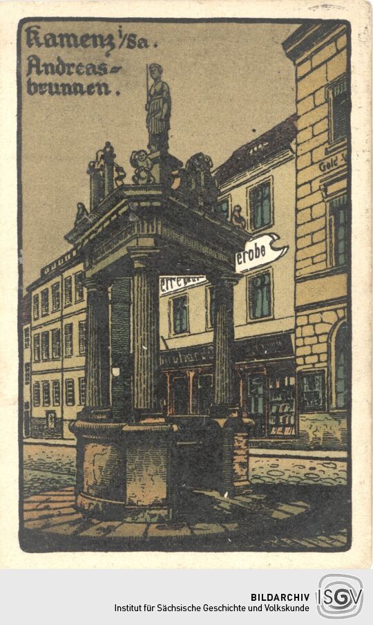 Postkarte aus Kamenz