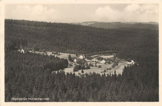 Postkarte aus Jägersgrün-Muldenhammer