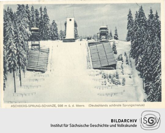 Postkarte vom Aschberg