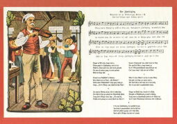 Bild: Liedpostkarte "Der Zipfelsgörg"