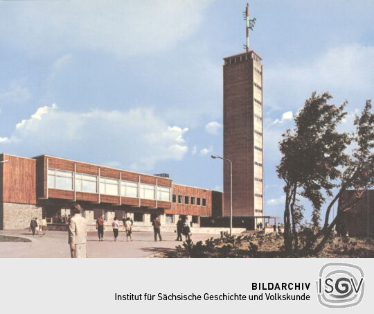 Postkarte Oberwiesenthal im Erzgebirge