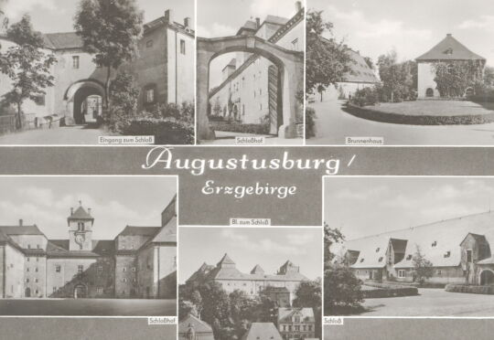 Postkarte Augustusburg/Erzgebirge