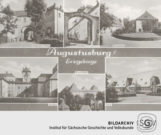 Postkarte Augustusburg/Erzgebirge