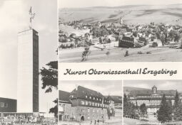 Bild: Postkarte "Kurort Oberwiesenthal Erzgebirge"