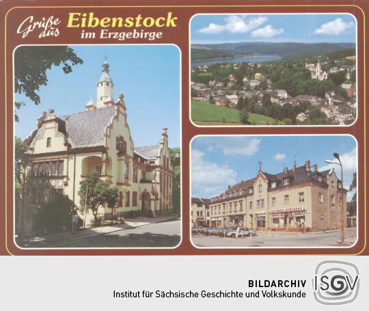 Postkarte "Grüße aus Eibenstock im Erzgebirge"