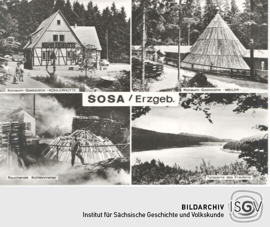 Postkarte "Sosa/Erzgeb."