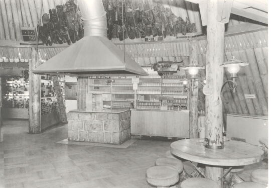 Postkarte Konsum-Gaststätte "Meiler", Sosa