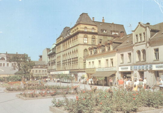 Postkarte Altmarkt Aue