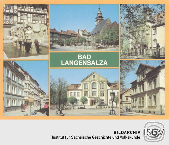 Postkarte Bad Langensalza