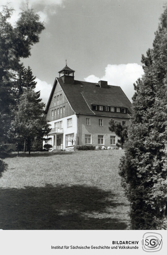 Postkarte Bühlhaus, Eibenstock