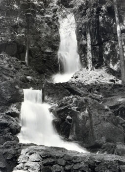 Bild: Postkarte Blauenthaler Wasserfall