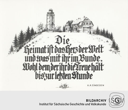 Spruchkarte Heimat