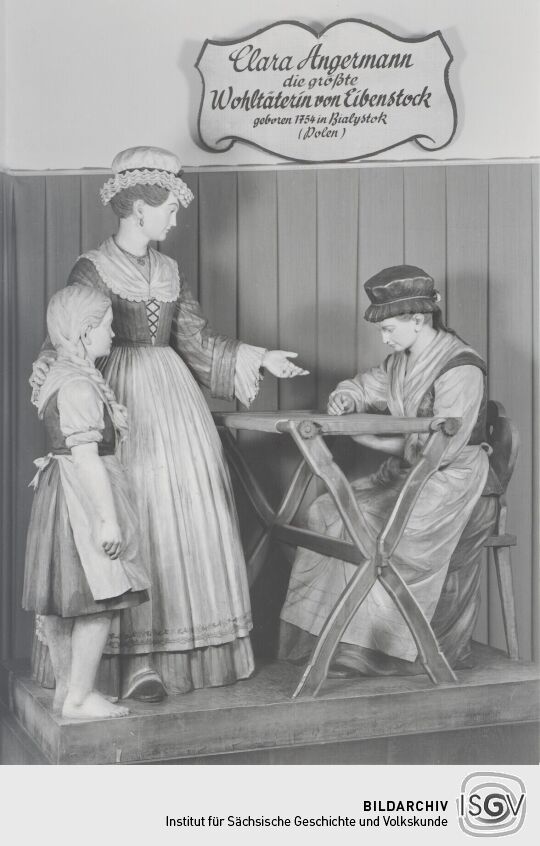 Postkarte Clara Angermann