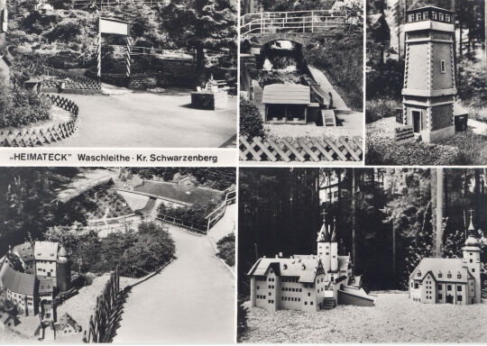 Postkarte "Heimateck" Waschleithe (Kr. Schwarzenberg)