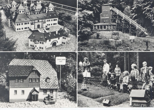 Postkarte "Heimatecke in Waschleithe"