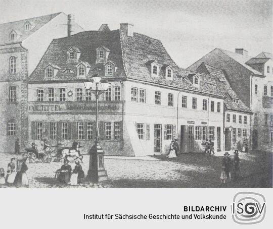 Postkarte "Geburtshaus Robert Schuhmann"