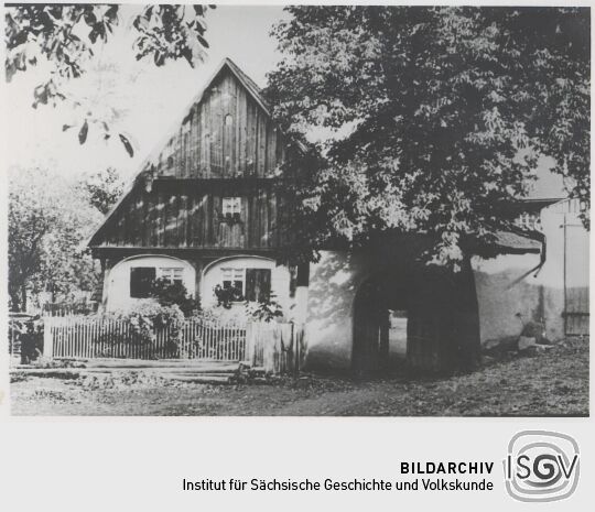 Postkarte Bauernhaus Kleinzöbern