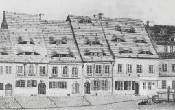 Bild: Zeichnung Marktplatz Dippoldiswalde