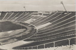 Bild: Postkarte "Stadion der Hunderttausend" in Leipzig