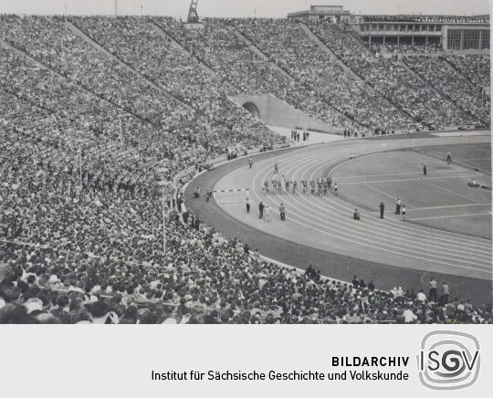 "Stadion der Hunderttausend" in Leipzig